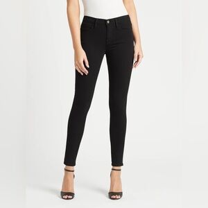 Frame Skinny Jeans, Black, US 29, Le Skinny De Jean in Film Noir